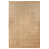 Tibetan Green Geometric Rug