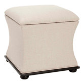 Uriel Fabric Cube Ottoman
