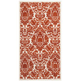 Porcello Red / Ivory Rug