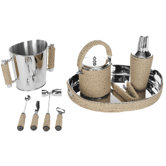 Brass / Rope Bartender Set