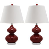 Eva Double Gourd Table Lamp (Set of 2)