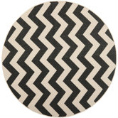 Courtyard Black/Beige Rug