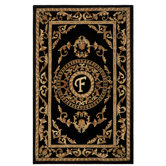 Naples Black F Rug