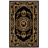 Naples Black M Rug