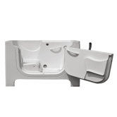 Handi-Tub Walk in Whirlpool Bath Tub in White