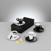 8-tlg. Espresso Set "Coffee Style"