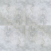 Casa Loma 20" x 20" Floor Tile in Grey Wool