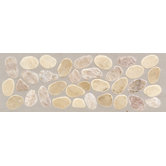 Riverstone 4" x 12" Pebble Decorative Border in Boulder