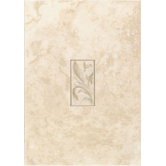 Pavin Stone 10" x 14" Decorative Accent Wall Tile in White Linen