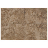Pavin Stone 2" x 2" Mosaic Bullnose in Brown Suede