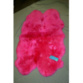 Snappin' Pink Gold Star Rug