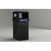 ArchTec Parkview 25 Gallon Recycling Receptacle