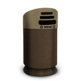 Galaxy 35 Gallon Paper Recycling Bin