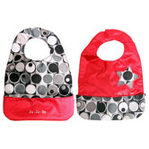 Be Neat Bib in Midnight Eclipse