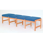 Dakota Wave Four Seat Bench
