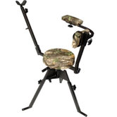 Mobile Rest 360&deg; Portable Shooting Chair with Adjustable Leg