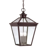 Ellijay  Outdoor Hanging Lantern in English Bronze