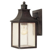 Monte Grande  Outdoor Wall Lantern in English Bronze