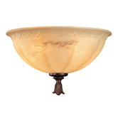 Palazzo Two Light Bowl Ceiling Fan Light Kit