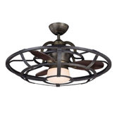 26" Alsace 3 Blade Ceiling Fan