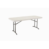 6' Fold-in-Half Table in Almond