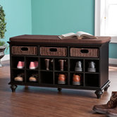 Mason Shoe Storage Bench