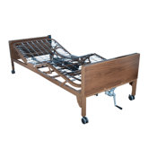 36" Semi Electric Ultra Lite Plus Hospital Bed with Optional Mattress