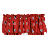 North Carolina State Printed Curtain Valance