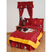 FSU Bed in a Bag with Team Colored Sheets