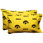 Iowa Hawkeyes Pillow Case Set