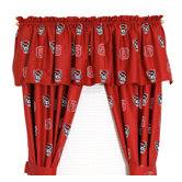 North Carolina State Printed Curtain Panels