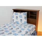 University of North Carolina Printed Sheet Set in White