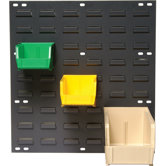 Louvered Panels with Bins (Complete Package)