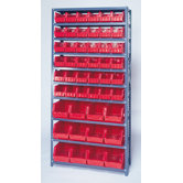 75" H Giant Hopper Shelf Storage System with Various Bins (Complete Package)