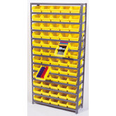 Economy Shelf Storage Units (75" H x 36" W x 18" D) with Bins