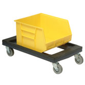 Plastic Dolly with Padded Rubber Ledge
