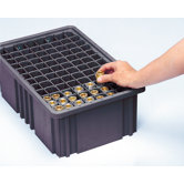 Conductive Dividable Grid Storage Container Long Dividers for DG93120CO