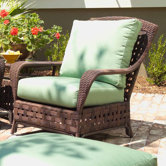 Haven Deep Seating Fabric Lounge Chair