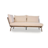 Soho Right Arm Loveseat Sectional Piece with Cushions