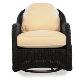 Cottage Swivel Rocker Lounge Chair with Cushion