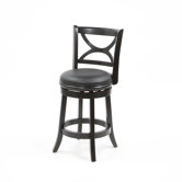 Florence 24" Counter Stool in Black