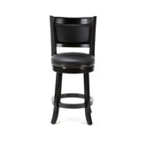 Augusta 24" Counter Stool in Black