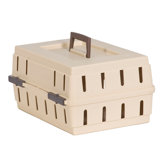 Solid Top Cabin Kennel Pet Carrier