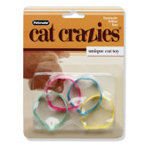 4 Piece Cat Crazies Unique Cat Toy