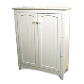 White Double Door Cabinet