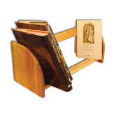 Jiffy Natural Hardwood Book / CD / Video Rack