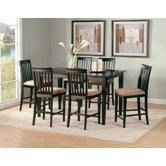 Deco 7 Piece Counter Height Dining Set