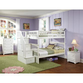 Columbia Staircase Bunk Bed with Storage