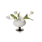 Delft Blue Vase 12 in White