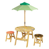 Sunny Safari Kids' 4 Piece Table and Chair Set